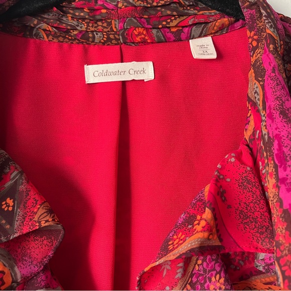 Floral Paisley Long Sleeve - Picture 4 of 6